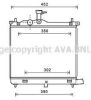 AVA QUALITY COOLING HY2290 Radiator, engine cooling